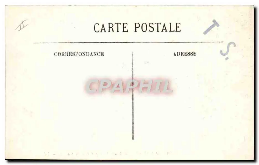 Marseille — Transatlantischer Dampfer in Sturm — LL. n°76 - Rückseite