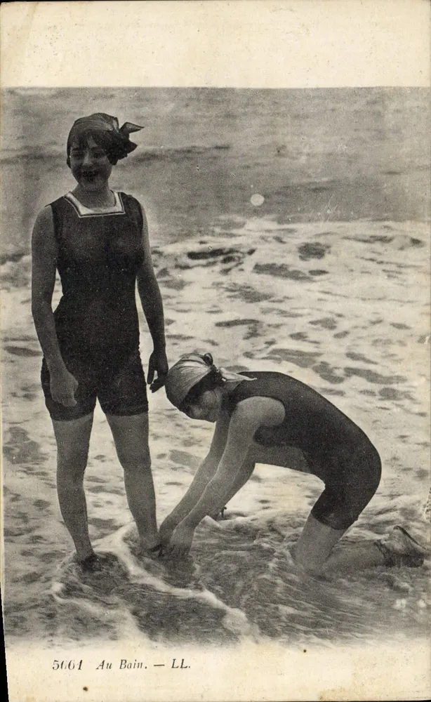 Zwei Frauen am Meer — LL, Nr. 5061 - Vorderseite