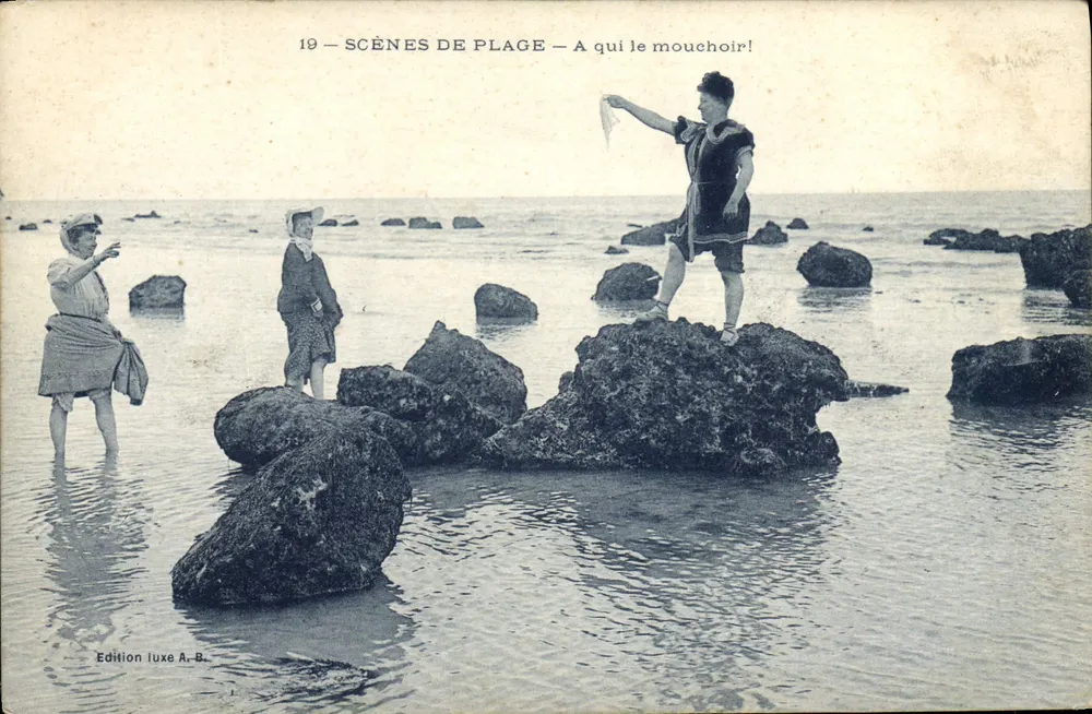Strandbilder — A qui le mouchoir! — Luxusausgabe A.B. - Vorderseite