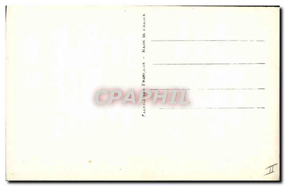 Frau im violetten Badeanzug — grüner Hut — Verlag DIX, Paris, Nr. 2573 - Rückseite