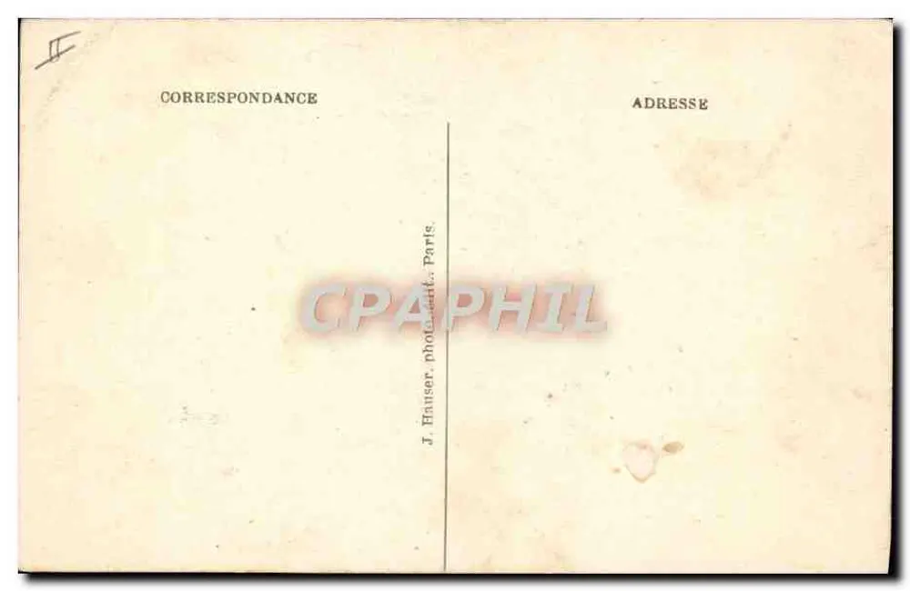 Propithecus diadema (Madagascar) — Galerie der Affen — J. H. — Nr. 880 - Rückseite