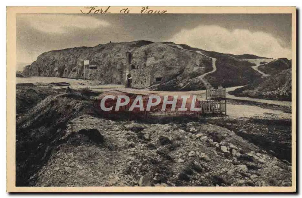 Fort Vaux — zdobycie i odzyskanie podczas wojny — Wydawnictwo Verdun - Awers