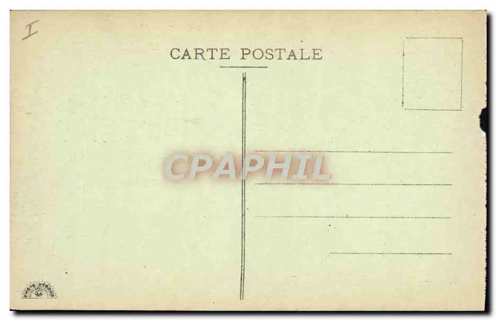 Das Fort von Douaumont — Schlacht von Verdun — Verleger: L'Éditeur de la Poste - Rückseite