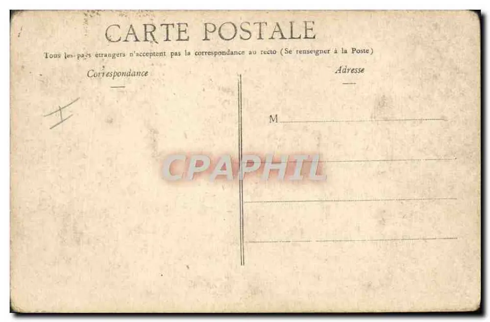 Forêt d'Argonne — Poste d'observation à 200 m. des tranchées allemandes — Illustration, n° 120, datée 1915 - Rückseite