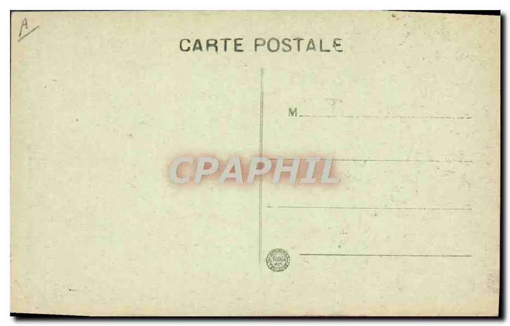 L'Ariège Pittoresque — Tipos Bethmalais — Foto Fauré, editor, Saint Girons (Ariège) - Verso