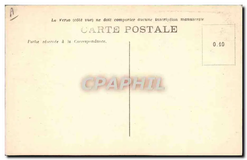 Massatoise (Ariège) — jovem mulher em traje tradicional — Foto L. Fauré, St-Girons - Verso
