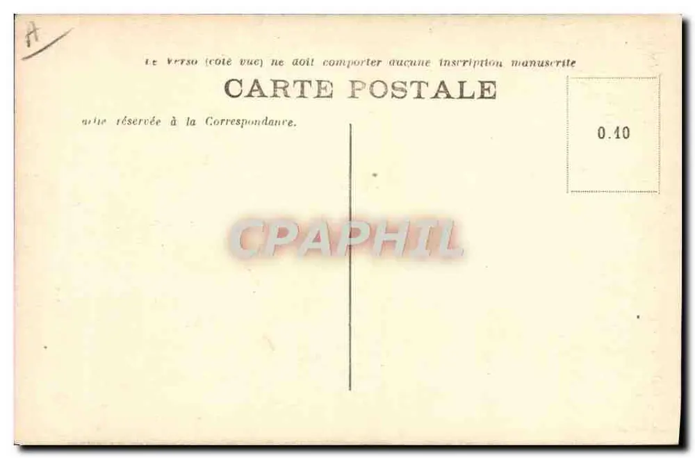 Mulher bethmalaise — Ariège — editor não identificado, número de série não visível - Verso