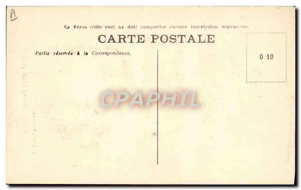 Mulher bethmalaise (Ariège) — Tipo bethmalaise — Foto L. Fauré, St-Girons - Verso
