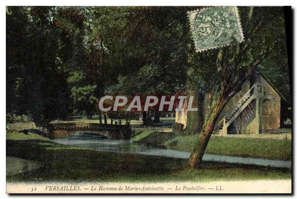 Versailles — Das Dorf der Marie-Antoinette — Le Ponlailler — L.L. — n°52 - Vorderseite