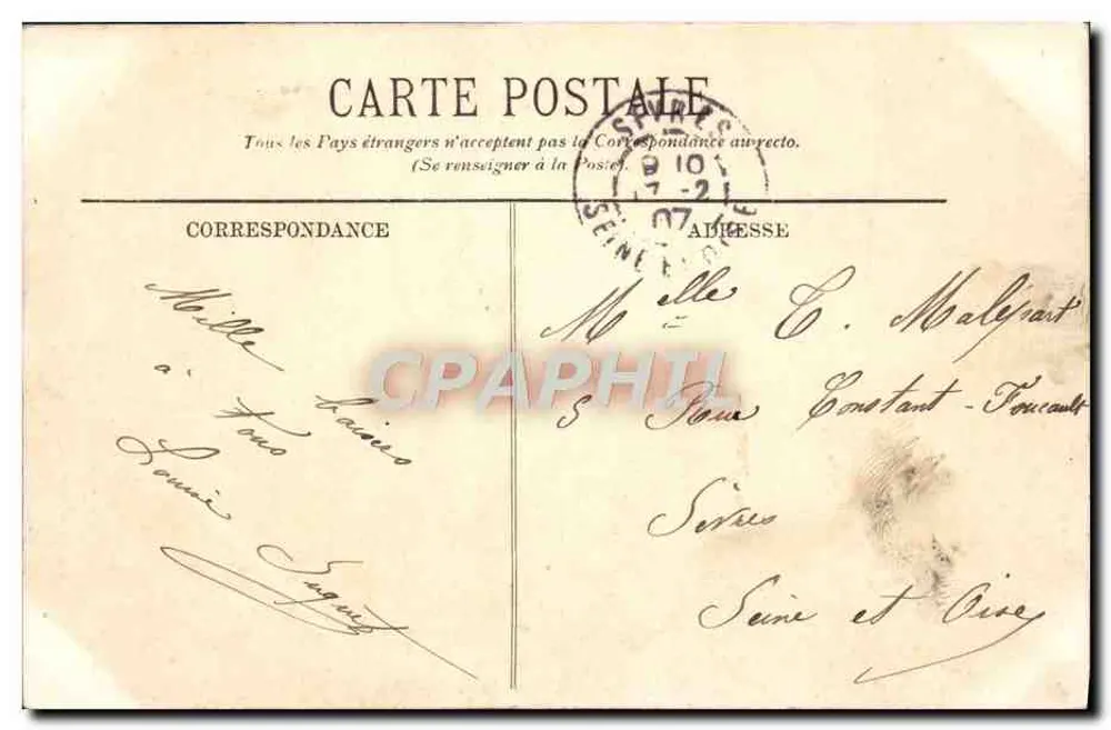 Versailles — Das Dorf der Marie-Antoinette — Le Ponlailler — L.L. — n°52 - Rückseite