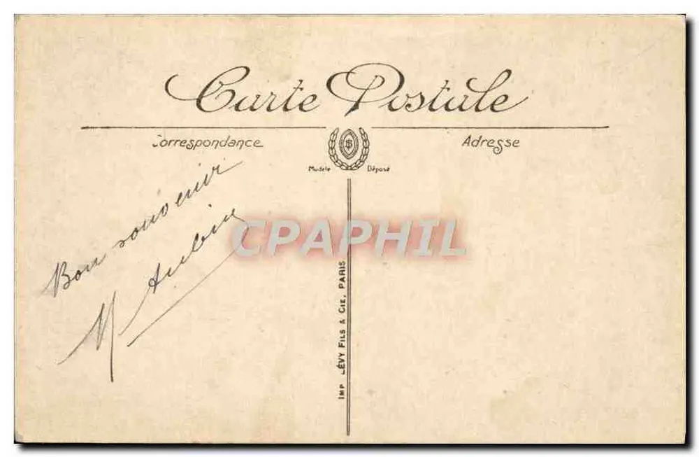Versailles — Parque do Petit Trianon — A Moinha - Verso