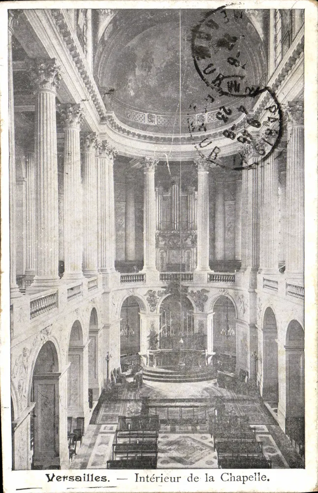 Versailles — Interior da Capela — Editor não visível - Frente
