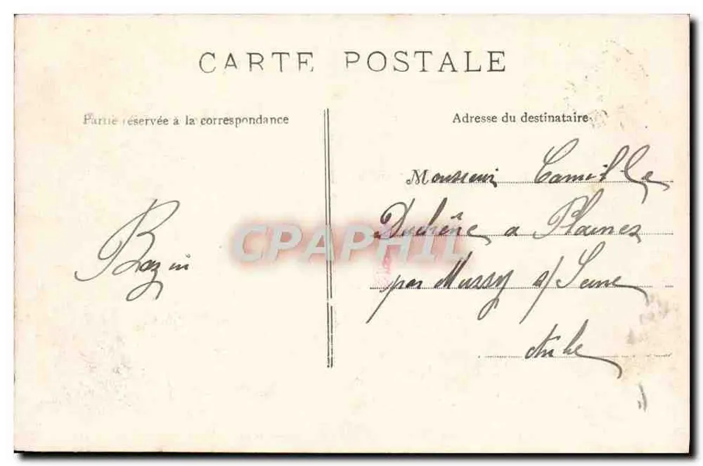 Versailles — Bassin de l'Istonne e Tapis Vert - Verso