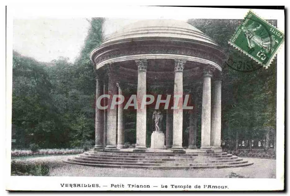 Versailles — Petit Trianon — Le Temple de l'Amour — editor não visível - Frente