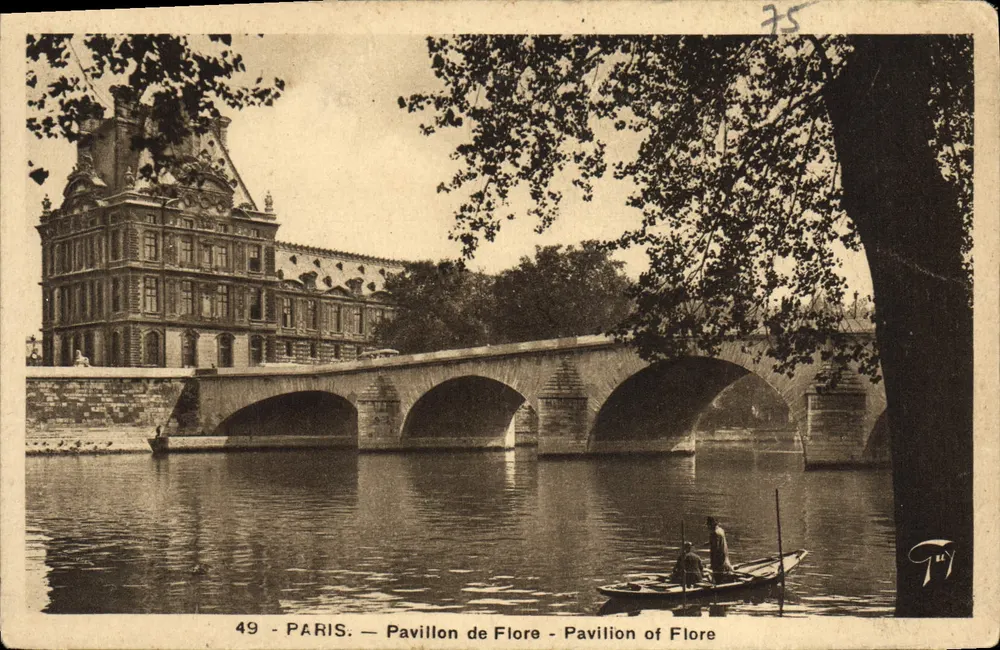 Paryż — Pawiak Flore — wydawca A. Lecointe, Paryż - Awers