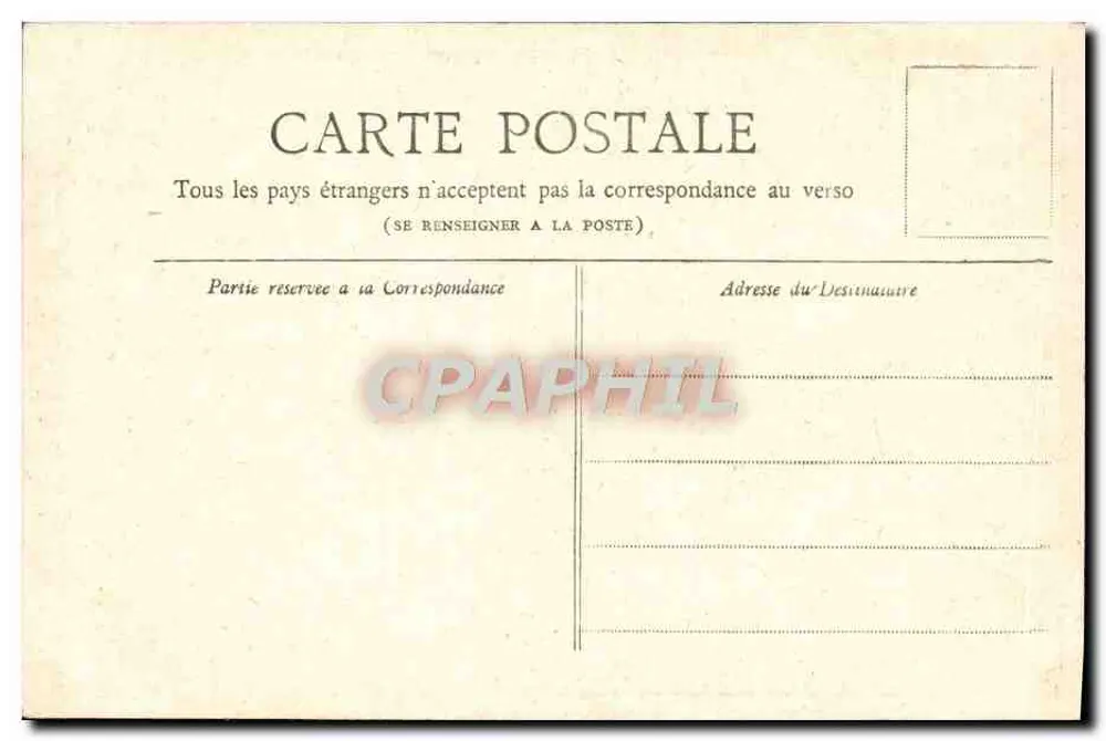 Paris — A Igreja da Trindade — Coleção Petit Journal - Verso