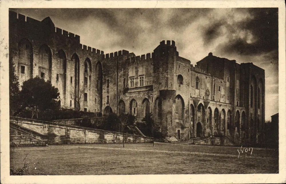 O Palácio dos Papas — Avignon (Vaucluse) — Edições d'Art Yvon - Frente