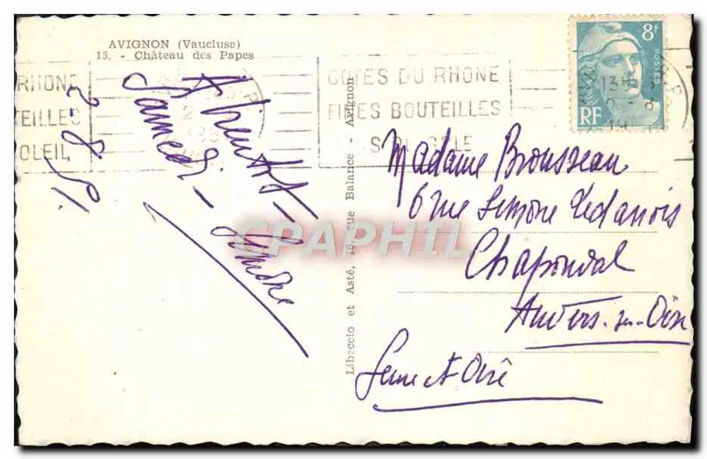 Avignon - Castelo dos Papas — editor Foco Bo - Verso