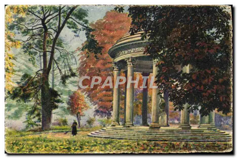 Petit Trianon — Le Temple de l'Amour — Éditions d'Art Fvon, Paris - Anverso