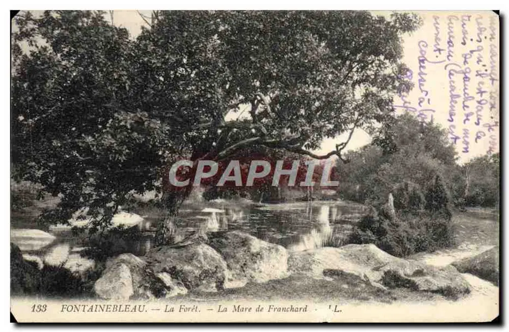 Fontainebleau — Der Wald — La Mare de Franchard — 133 - Vorderseite