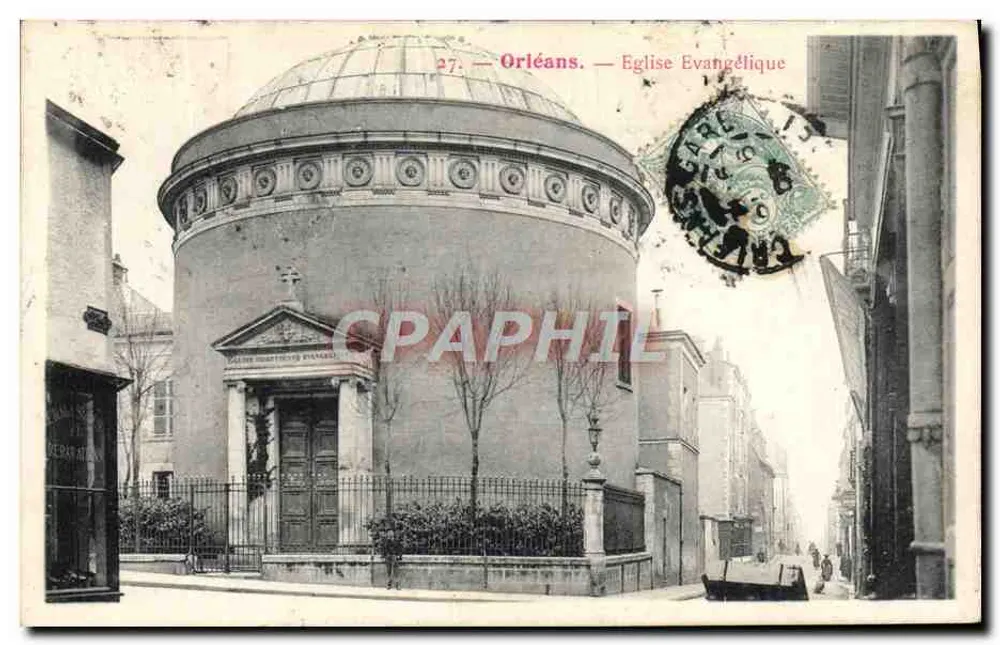 Orléans — Igreja Evangélica — Editor: PERAY (nº27) - Frente