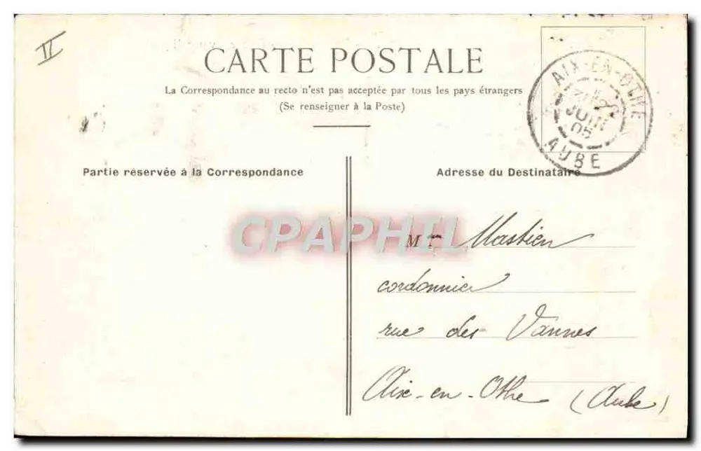 Orléans — Igreja Evangélica — Editor: PERAY (nº27) - Verso