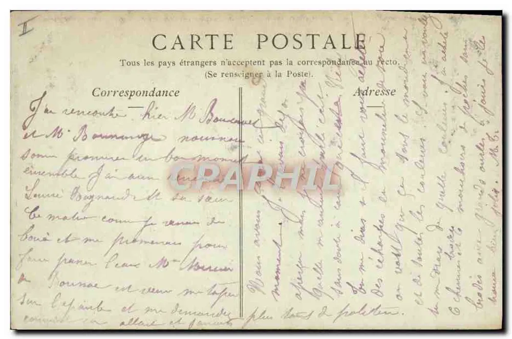 Vichy — Palácio das Fontes, a Fonte das Senhoras — Coleções ND. Fot. n°9 - Verso