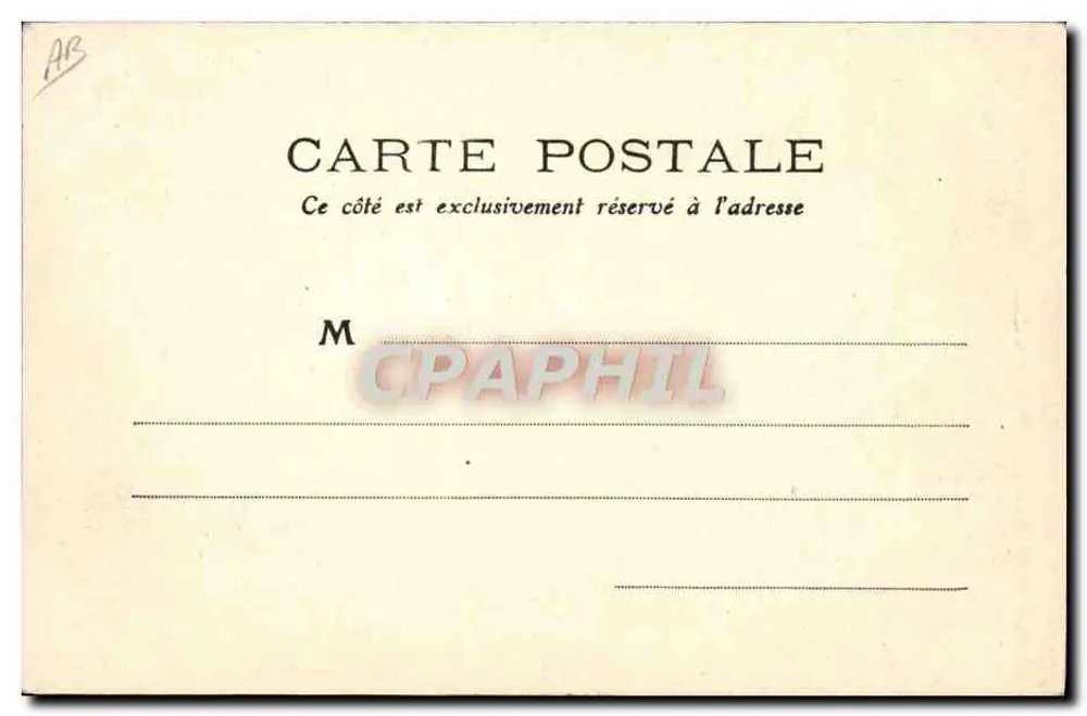 Puy-de-Dôme — Die Getränkestelle des Thermalbetriebs — M.T. I.L. - Rückseite