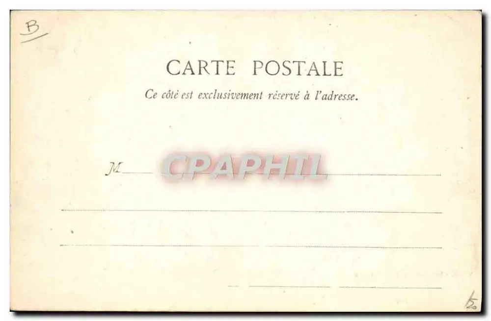 Vichy - Fonte da Grande Grille — Edição Gilitta, fot. Nice, n° 254 - Verso