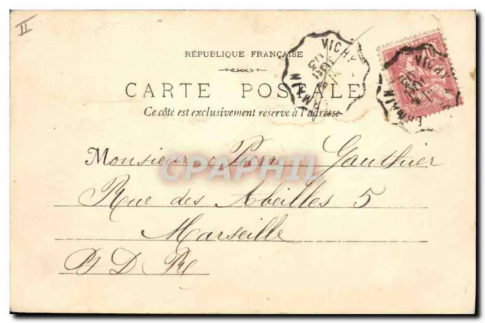 Vichy - 21 - Bron van het ziekenhuis — L.R. Vichy - Achterkant
