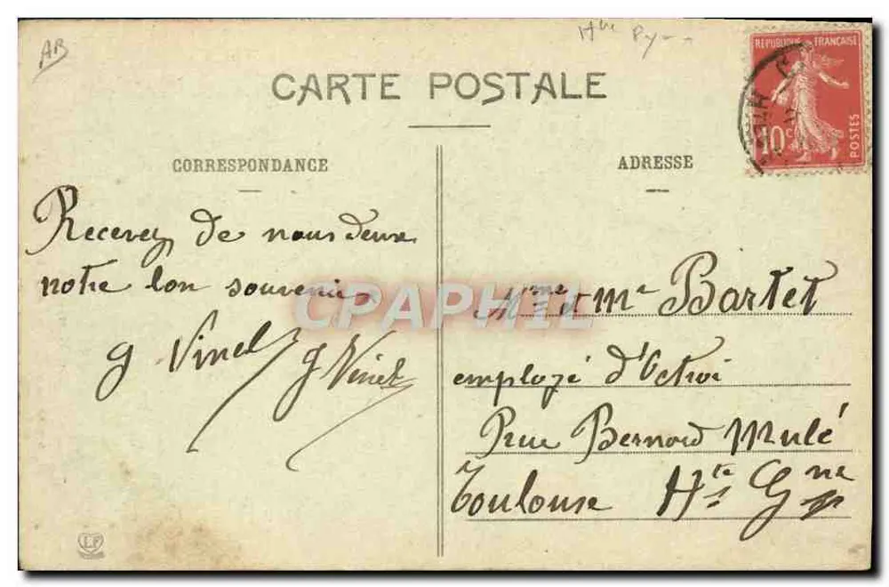 Les Hauts-Pyrénées - Capvern-les-Bains - A Buvette - n° 976 - Verso