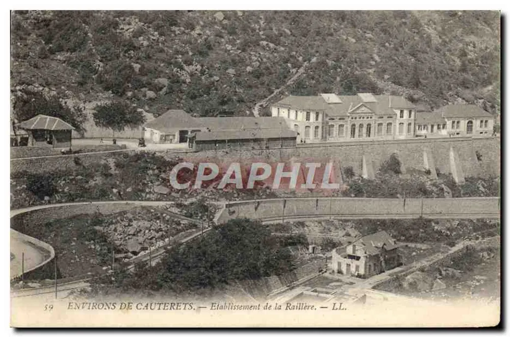 Umgebung von Cauterets — Einrichtung La Raillière — LL. - Vorderseite