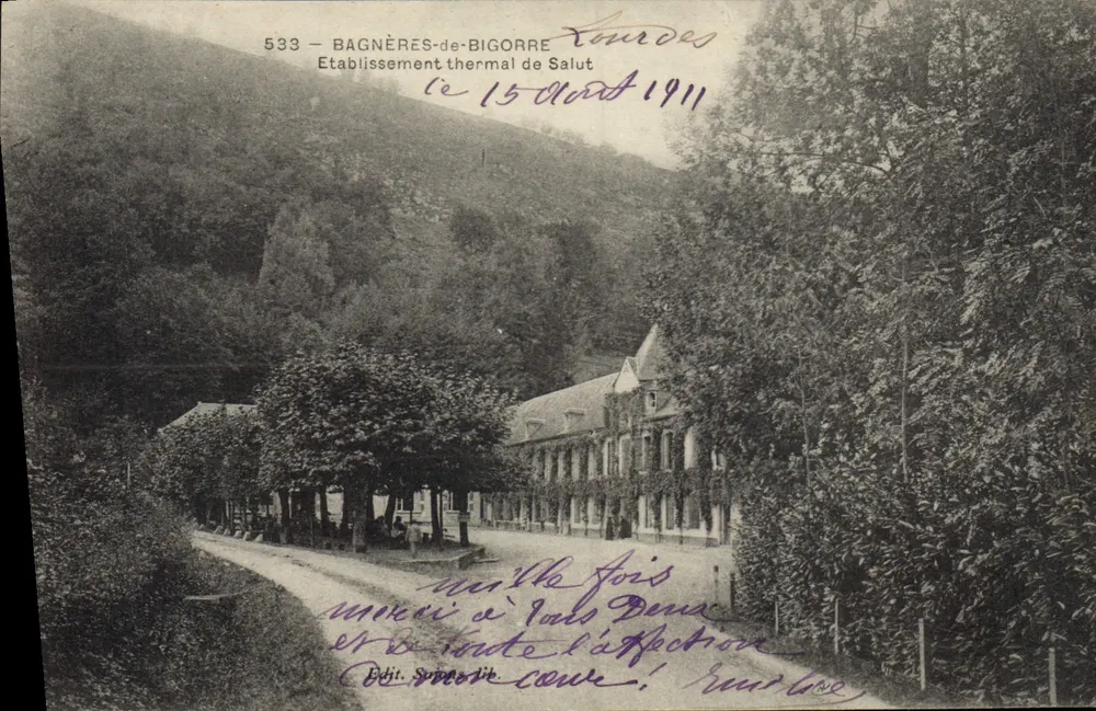 Bagnères-de-Bigorre — Thermalbad Salut — Édit. Suresnii - Vorderseite