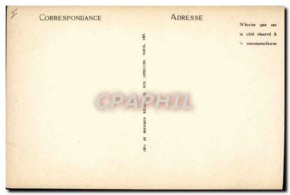 Biarritz — Clube de Golfe — O Lago — LL — n°544 - Verso
