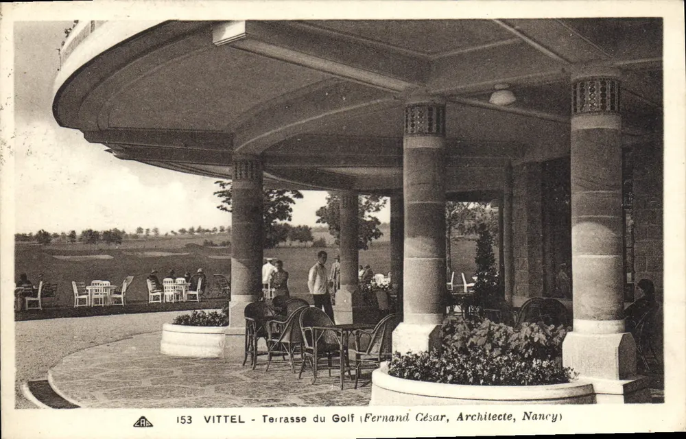 VITTEL - Terrasse do Golfe — Fernand César, Arquiteto, Nancy — n° 153 - Frente