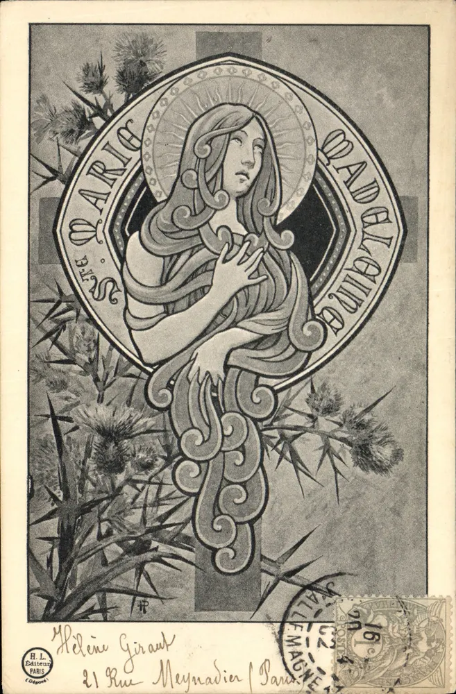 Santa Maria Madalena — Hélène Giraut, editora — H. L. Editora, Paris - Frente