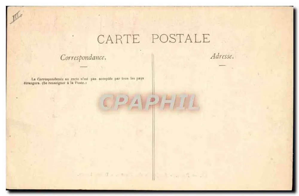 Paris — Im Jardin des Plantes — Weiße Hirsche — N° 28. - Rückseite