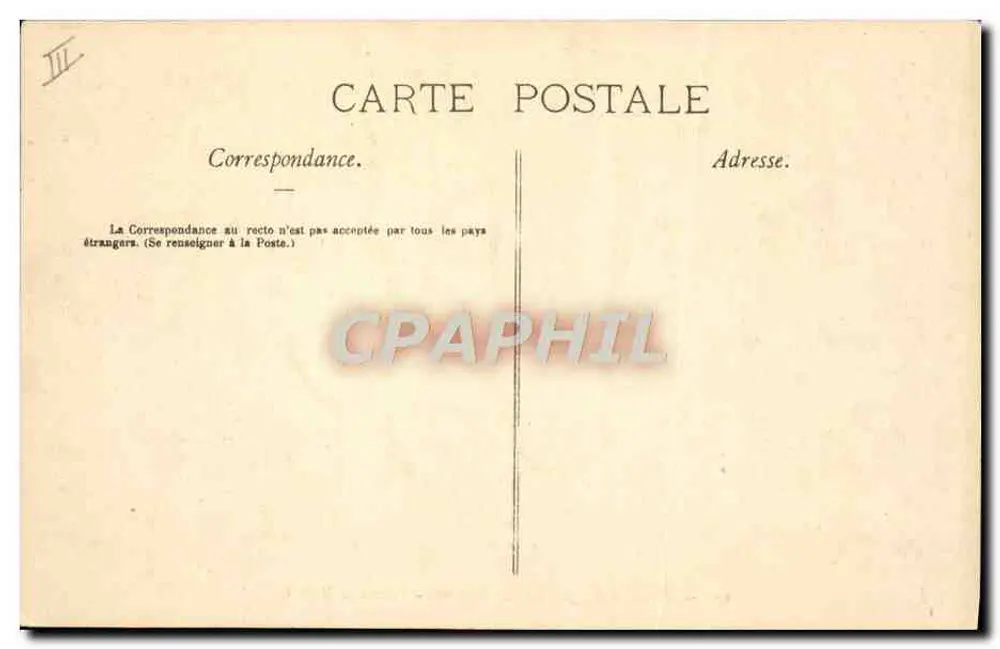 Paris — Jardin des Plantes — Parc aux Biches — unbekannter Verlag, Seriennummer 60 - Rückseite