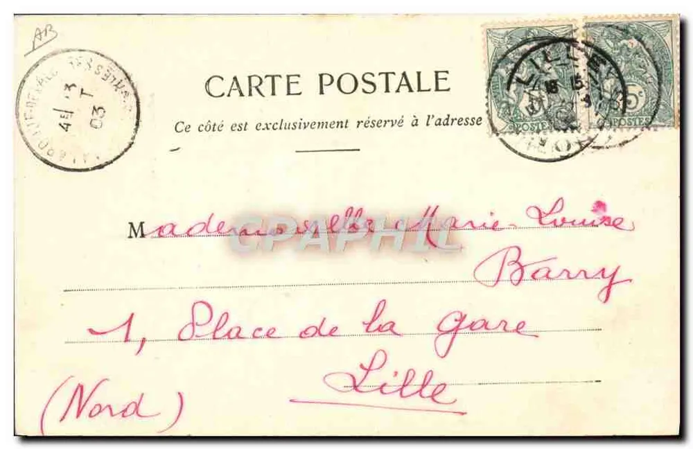 Catalaner am Landcabaret — Amélie-les-Bains — Verleger nicht sichtbar - Rückseite