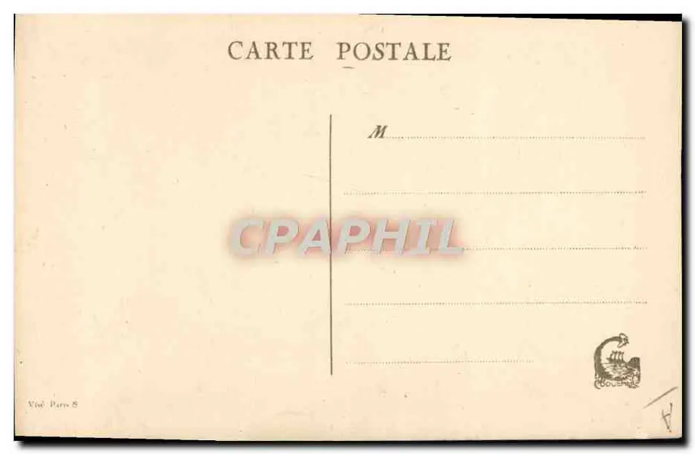 M. René Cresté — no papel de Judex — Coquemer Grav. - Verso