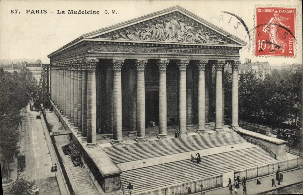 Paris — A Madeleine — C.M. - Frente