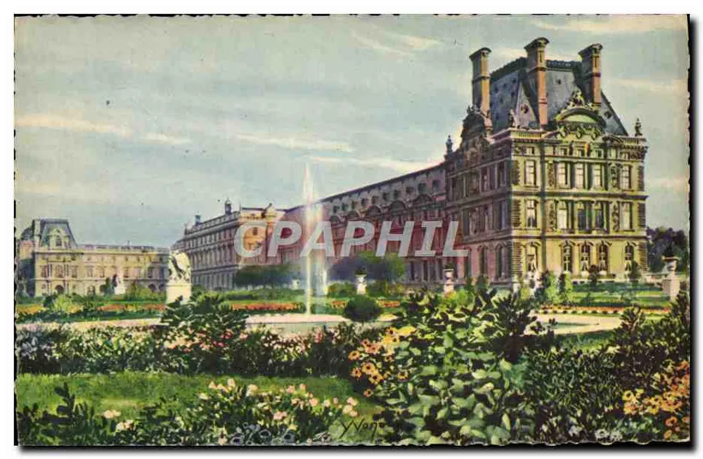 Der Pavillon de Flore im Jardin des Tuileries — Editions d'Art Yvon, Nr. 69 - Vorderseite