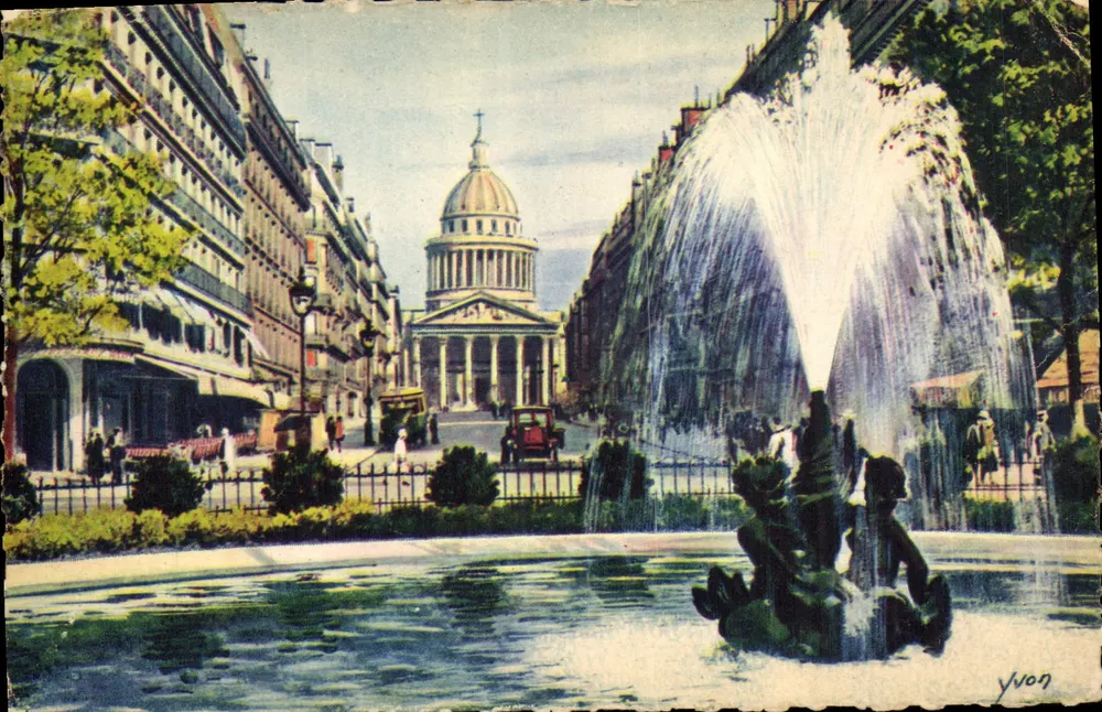 Place Edmond-Rostand — Panthéon — Éditions Yvon - Vorderseite