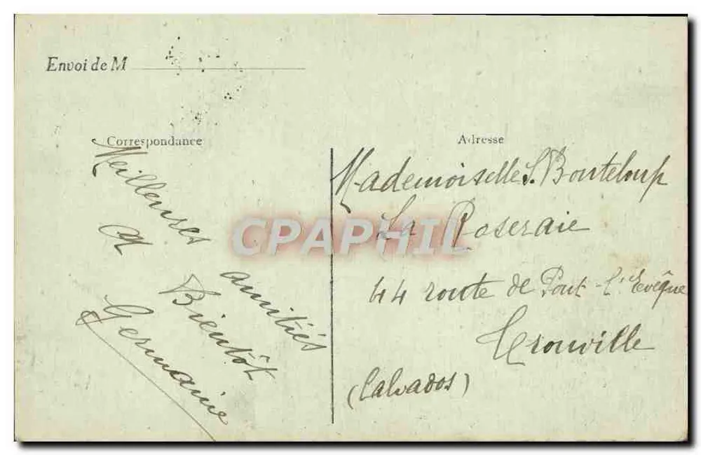 Paris - Säule von Juli — Place de la Bastille — n° 408 - Rückseite