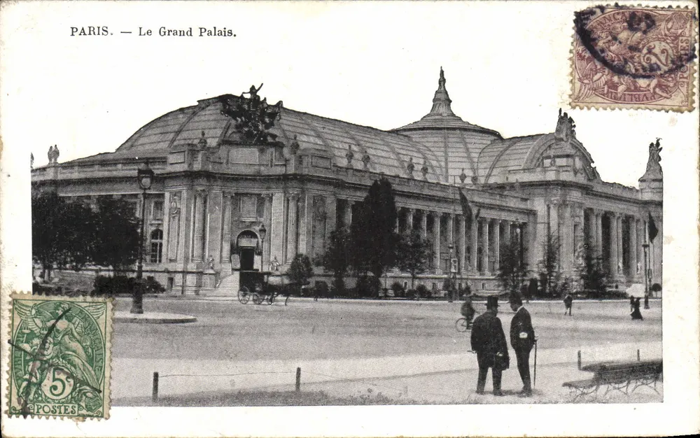 PARIS — O Grande Palácio — Editor não visível, número de série ilegível - Frente