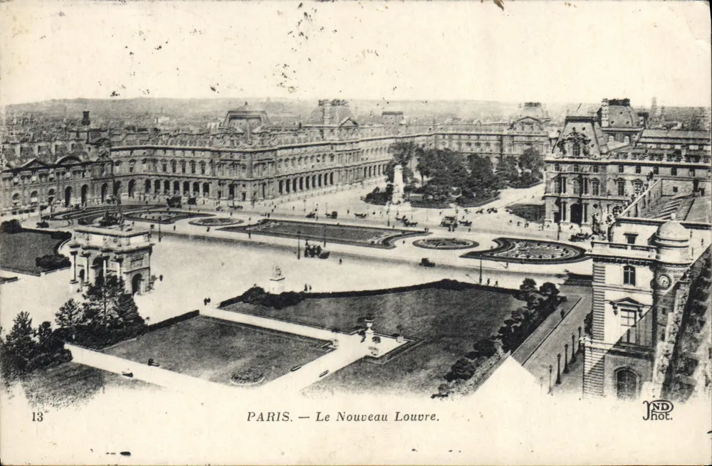 Paris — O Novo Louvre — JND Phot. - Frente
