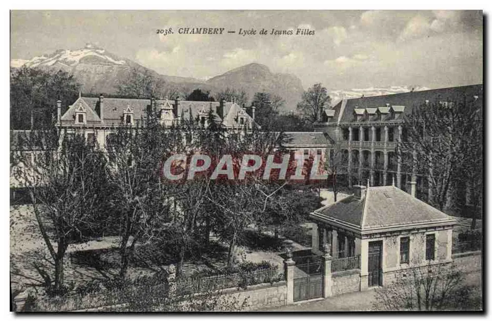 Chambéry — Lycée de Jeunes Filles — n° 2038 - Frente