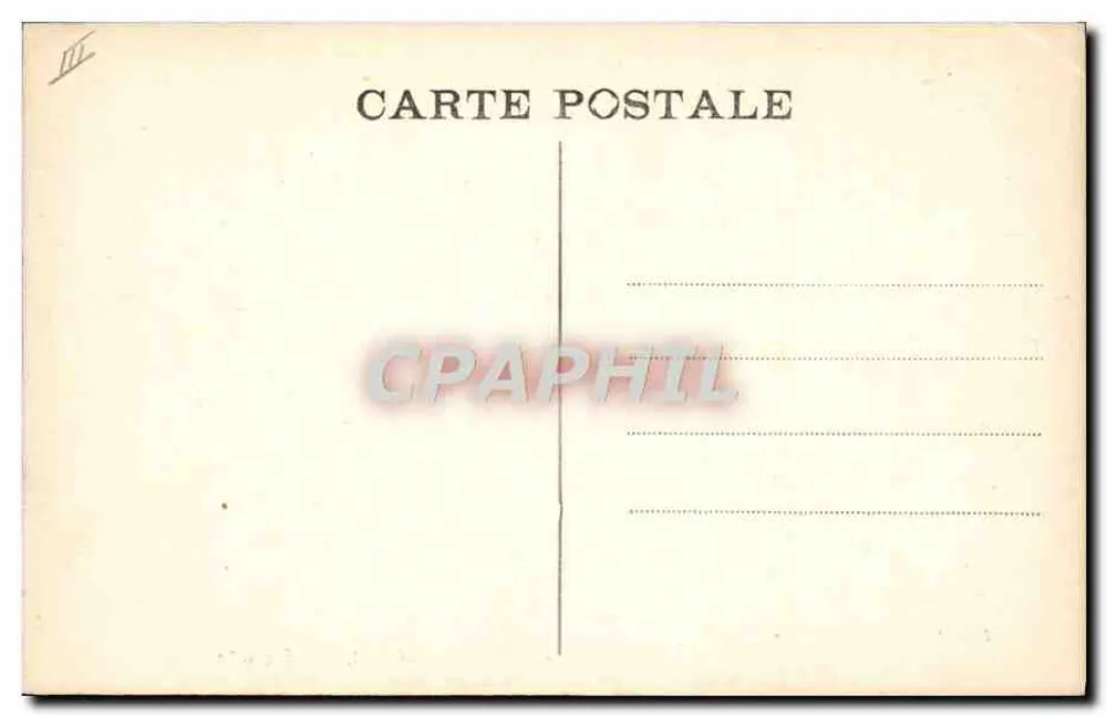 Carpentras — Höhere Primarschule — Ein Speisesaal - Rückseite