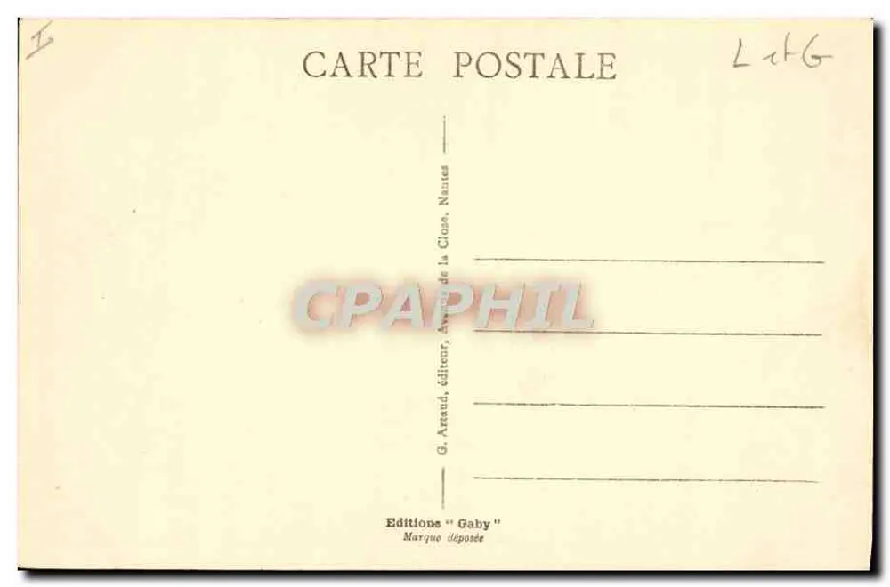 Agen - Escola Normal de Meninas — SABEY, n°61 - Verso