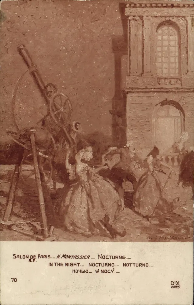 Noite — H. Montassier — Salon de Paris — Dix Paris — n°70 - Frente